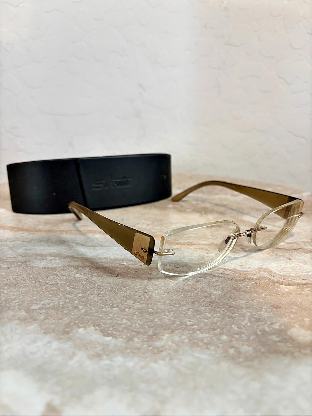 Silhouette 7599 20 6051 Rimless Eyeglasses
